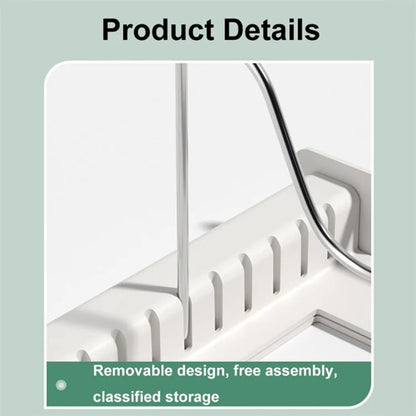 Retractable Adjustable Kitchen Storage Rack Pot Lid Dish Pan Storage Stand