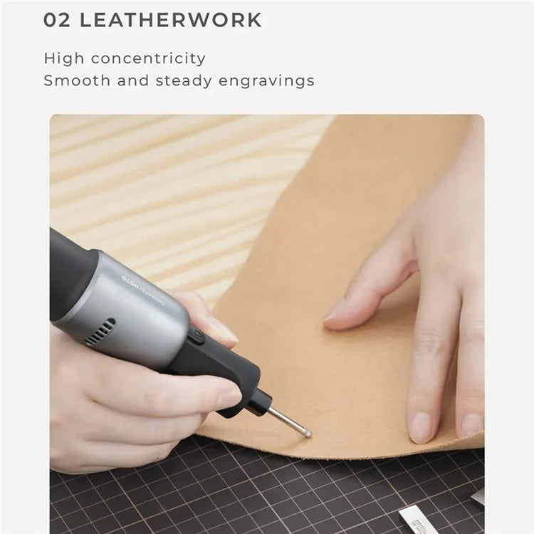 XIAOMIYOUPIN HOTO QWLDM001 Electric Rotary Grinding Polishing Tools Kit 5-Speed Mini Drill Electric Grinder