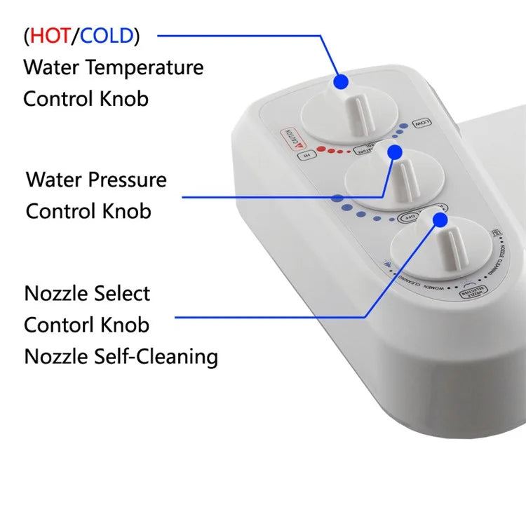DCB-20001 Smart Toilet Bidet Simple Style Non-Electric Bidet Attachment for Toilet Seat