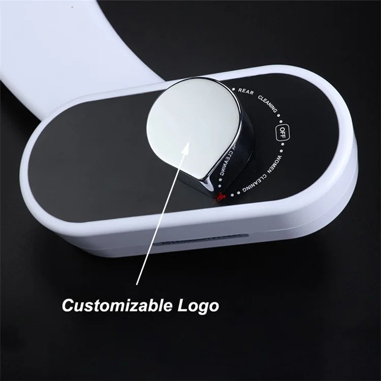 DCB-19001 Non-Electric Toilet Bidet Self-Cleaning Dual Nozzle Bidet Attachment for Toilet Seat Adjustable Water Pressure