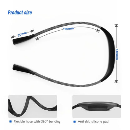 ST-8038 Flexible Hose Neck Hanging Lamp Students Eye Protection LED Reading Light