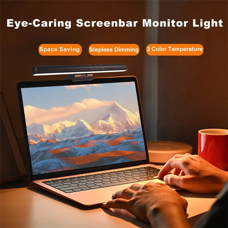 TB-30SH 18cm Computer Screen Light Eye Care Laptop USB Lamp Stepless Dimmable Hanging Light