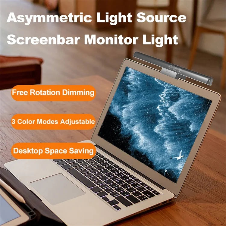 TB-30SI 25.2cm Computer Screen Stepless Dimmable Hanging Light Eye Care Laptop USB Lamp