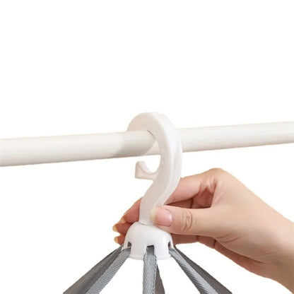 40x60CM Foldable Single-Layer Hanging Mesh Dryer Sweater Drying Rack Drying Net for Underwear, Toy, Herb