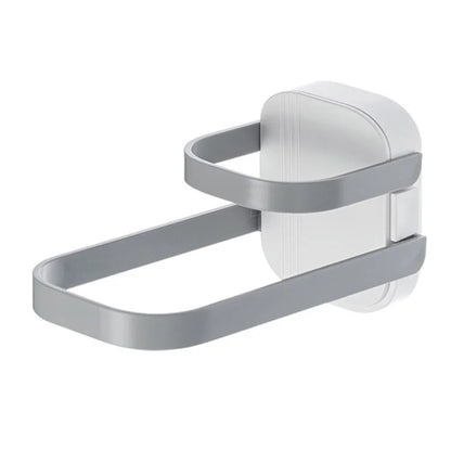 Dual Layer Foldable Storage Shelf for Clothes Hanger Wall-Mounted Clothes Hanger Holder Organizer