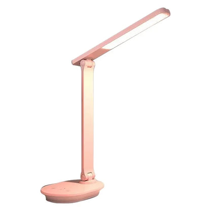 TB-88SWK Dimmable Touch LED Desk Lamp with Wireless Phone Charger, USB Powered Study Light