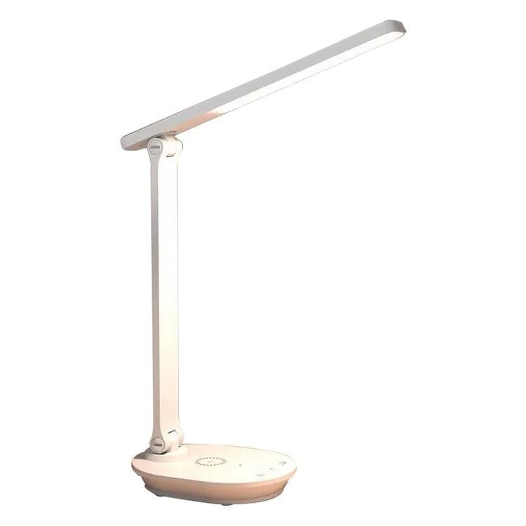 TB-88SWK Dimmable Touch LED Desk Lamp with Wireless Phone Charger, USB Powered Study Light