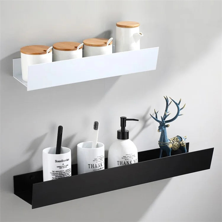 5304 60cm Simple Bathroom Kitchen Wall Mounted Aluminum Storage Rack