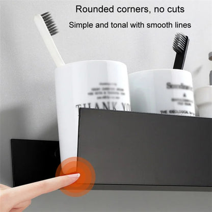 5304 40cm Bathroom Kitchen Home Wall Mounted Aluminum Storage Rack