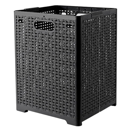 Size L Foldable PP Laundry Basket Clothes Hamper Storage Holder for Home Bathroom