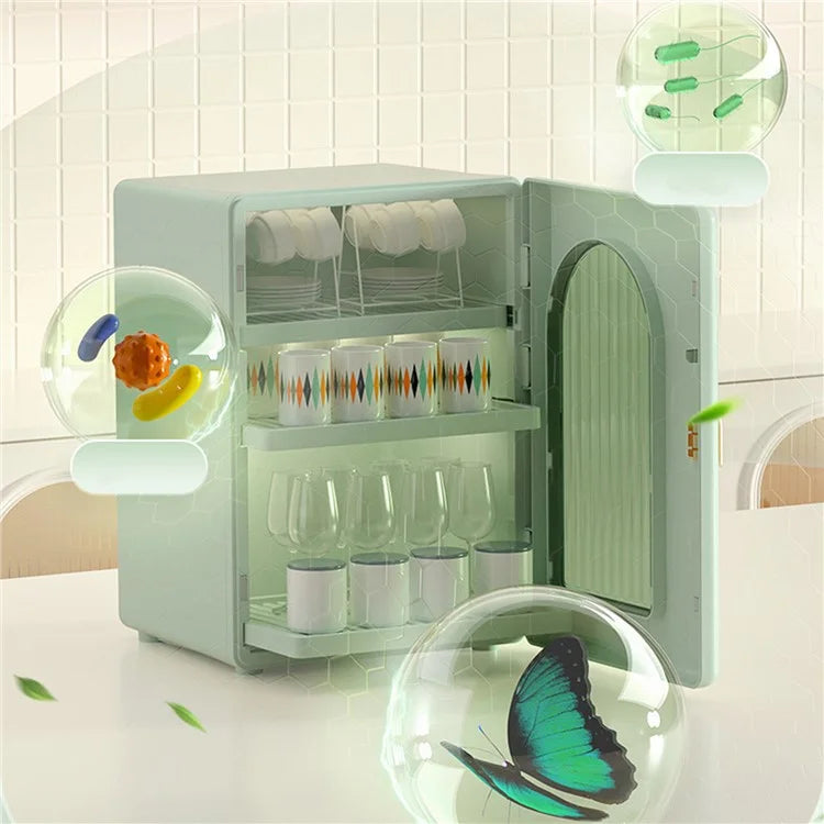 ZY-HE079 3-Layer Water Bottle Storage Cabinet PP+HIPS+ABS Organizer Kitchen Drawer