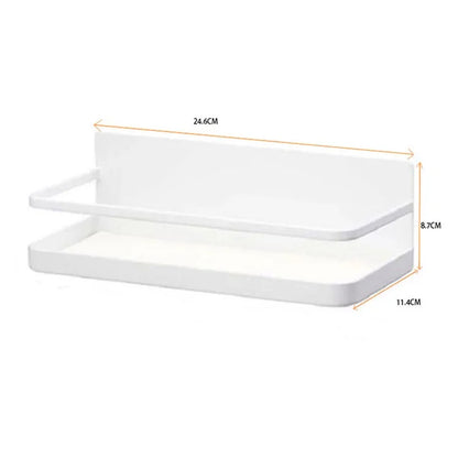 Carbon Steel Magnetic Storage Shelf Kitchen Refrigerator Storage Rack