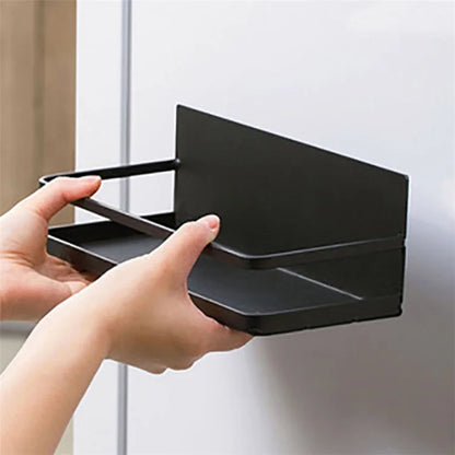 Carbon Steel Magnetic Storage Shelf Kitchen Refrigerator Storage Rack