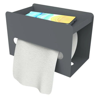 Multifunction Punch-free Magnetic Home Tissue Box Carbon Steel Tissue Storage Box