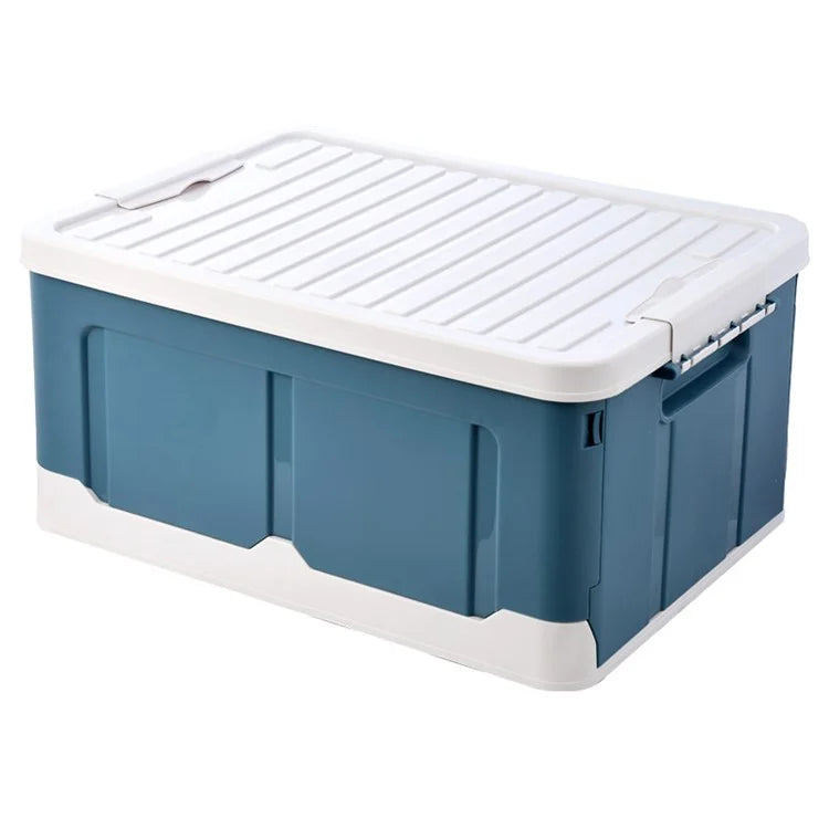 Sundries Organizer Container Multifunction Foldable Plastic Storage Box, 49x34x23.5cm