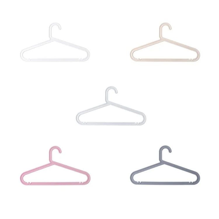 Multi-Purpose Non-Slip Plastic Clothes Hanger for Wardrobe Organization