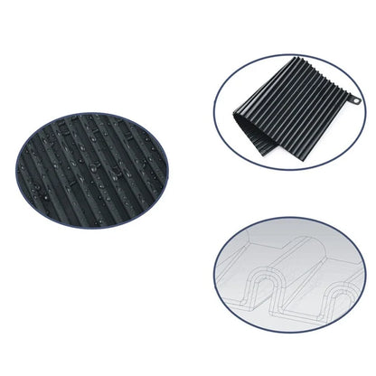 Rectangle Dish Drying Mat Countertop Pad Heat-resistant Placemat Sink Drain Mat