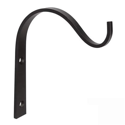 Bending S-Shape Wall Hanging Flower Pot Support Bracket Plants Holder Hook