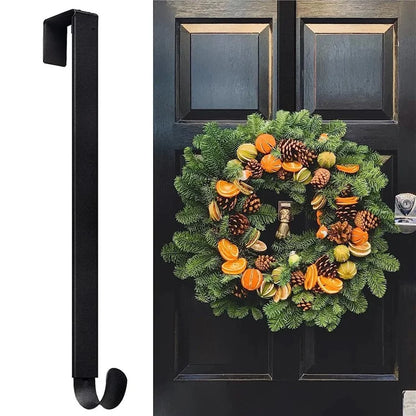Christmas Wreath Hook Telescopic Hanger Removable Over The Door Storage Rack