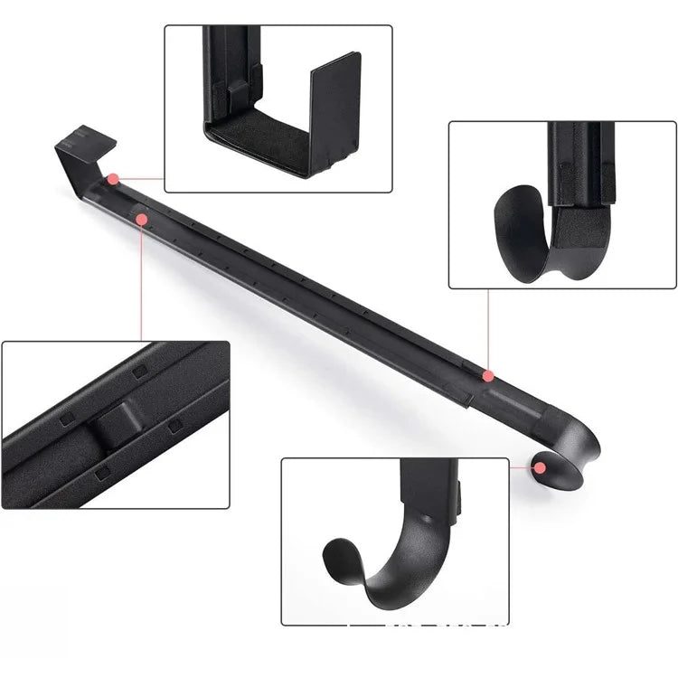 Christmas Wreath Hook Telescopic Hanger Removable Over The Door Storage Rack