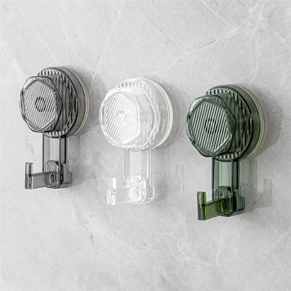 Rotating Suction Cup Hanging Hook Strong Load Bearing Wall Mounted Hanger