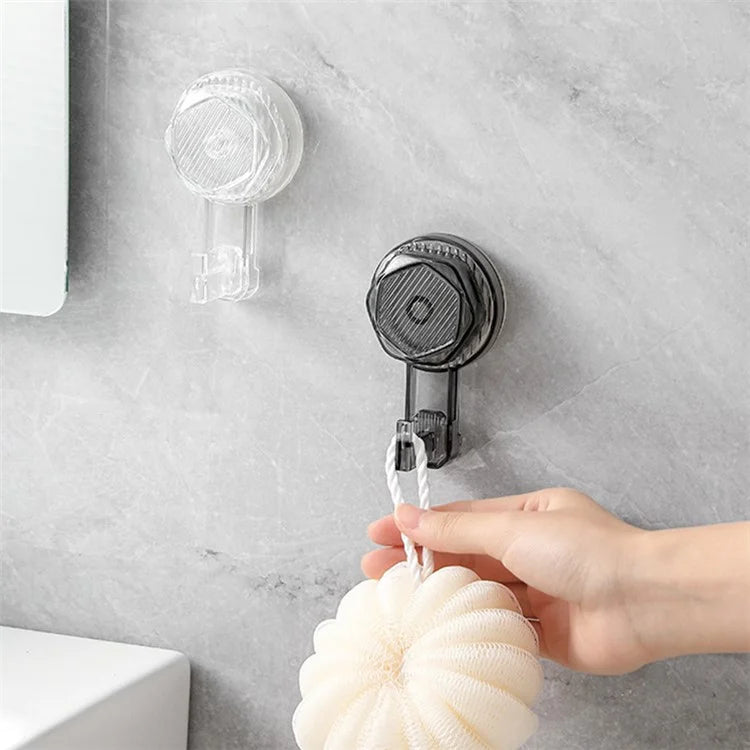 Rotating Suction Cup Hanging Hook Strong Load Bearing Wall Mounted Hanger