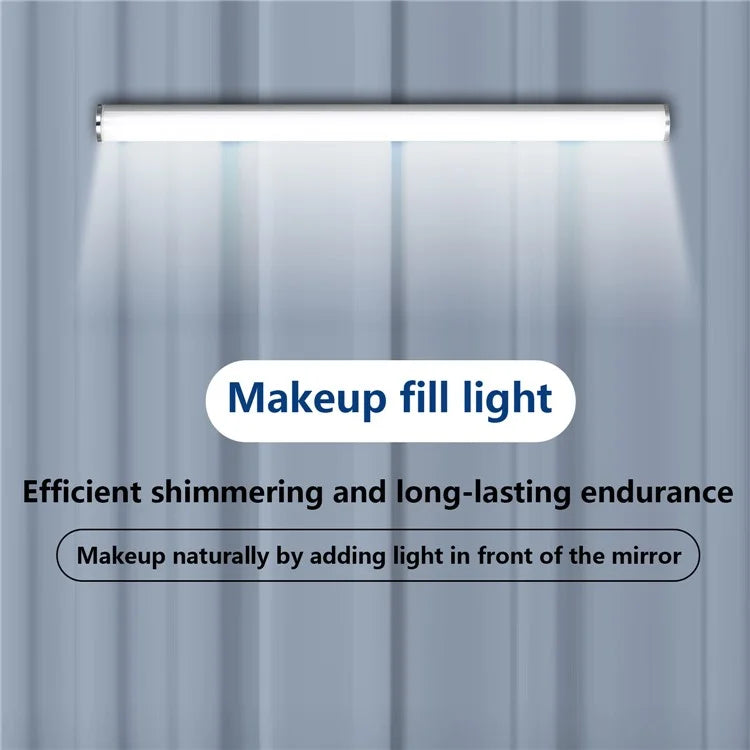 MFL-01 Suction Cup Mounted Mirror Front Makeup Fill Light Rechargeable Aluminum Alloy Light Bar