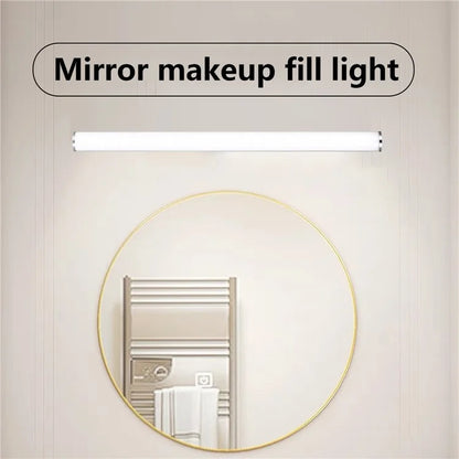 MFL-01 Suction Cup Mounted Mirror Front Makeup Fill Light Rechargeable Aluminum Alloy Light Bar