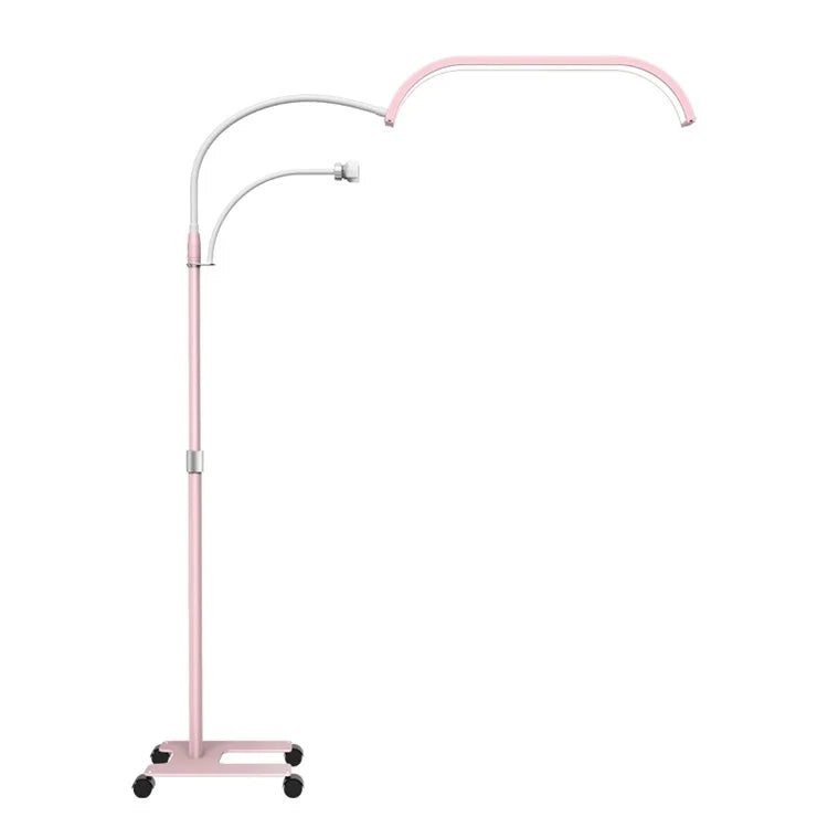 HD-G63X Manicure Eyelash Beauty Light Floor Standing Remote Dimming LED Moon Lamp