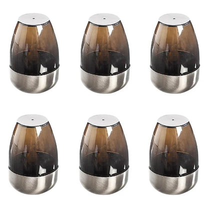 6Pcs Solar Imitation Candle LED Light Garden Yard Decorative Atmosphere Light