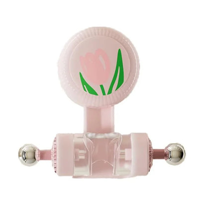 Tulip Shape Suction Cup Shower Head Holder Drill Free Wall Mount Shower Head Support