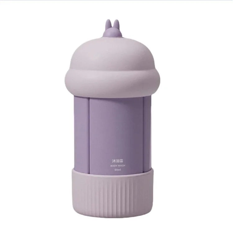 4-in-1 Travel Refillable Bottle Set Portable Squeezed Empty Lotion Shampoo Container