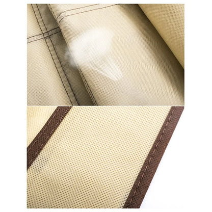 12 Pockets Over Door Shoes Organizer Non-Woven Transparent PVC Shoes Hanging Storage Bag
