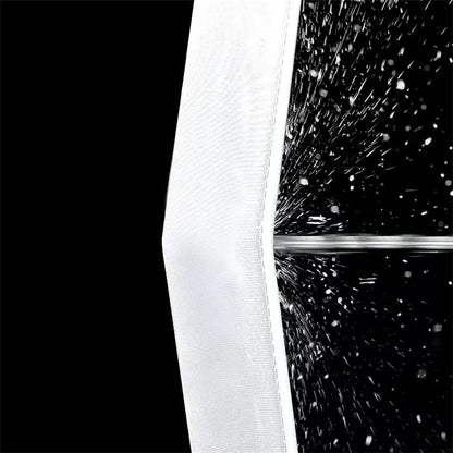 150x180cm Polyester Shower Curtains 3D Fruit Pattern Washable Bath Curtain with 12 Hooks