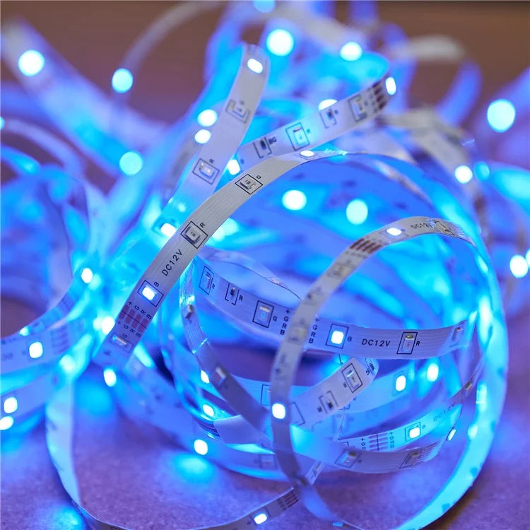 5m Tuya App Control RGB 2835 SMD Flexible 270-LED Light Strip with 24-Key Remote