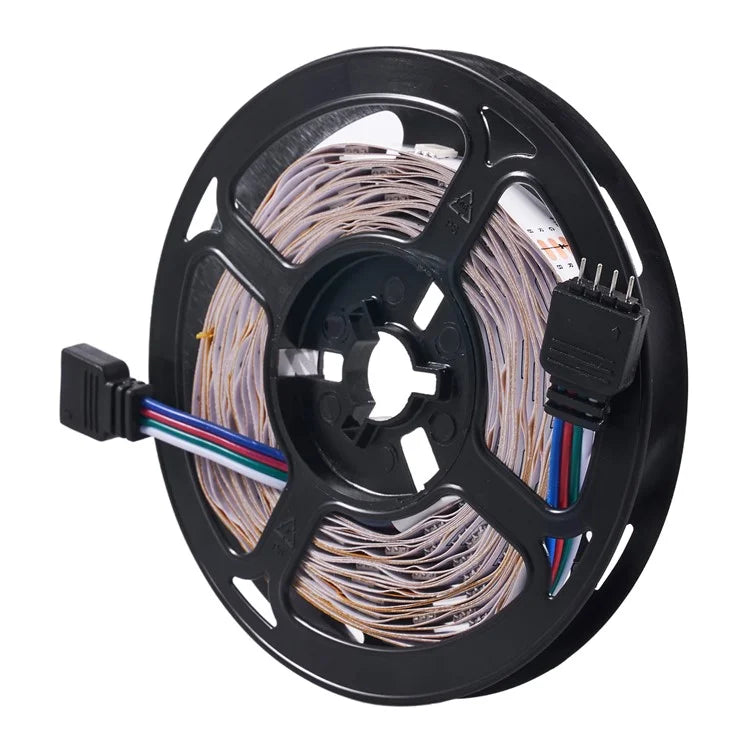 5m Tuya App Control RGB 2835 SMD Flexible 270-LED Light Strip with 24-Key Remote