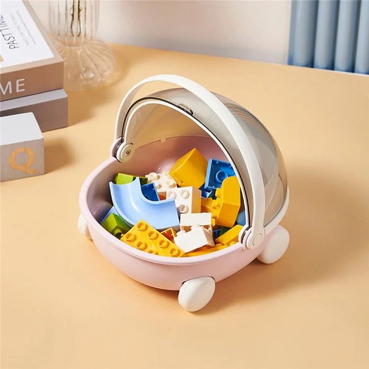 Creative Cute Cradle Desktop PP+PET Storage Box Key Snacks Toy Sundries Organizer