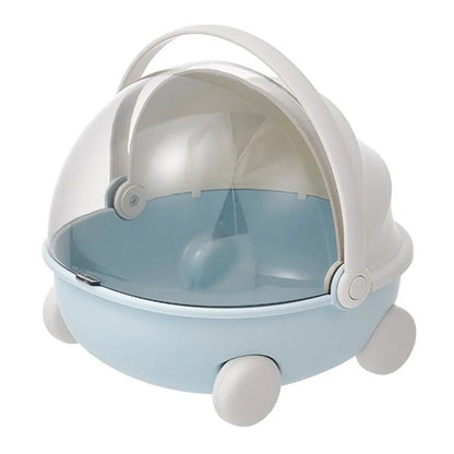 Creative Cute Cradle Desktop PP+PET Storage Box Key Snacks Toy Sundries Organizer