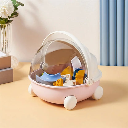Creative Cute Cradle Desktop PP+PET Storage Box Key Snacks Toy Sundries Organizer