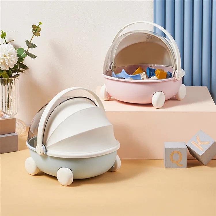 Creative Cute Cradle Desktop PP+PET Storage Box Key Snacks Toy Sundries Organizer