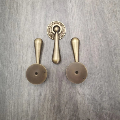P8026 71cm New Chinese Pendant Handle Pure Brass Retro Handle Drawer Bedside Table Shoe Cabinet Wardrobe Door Handle