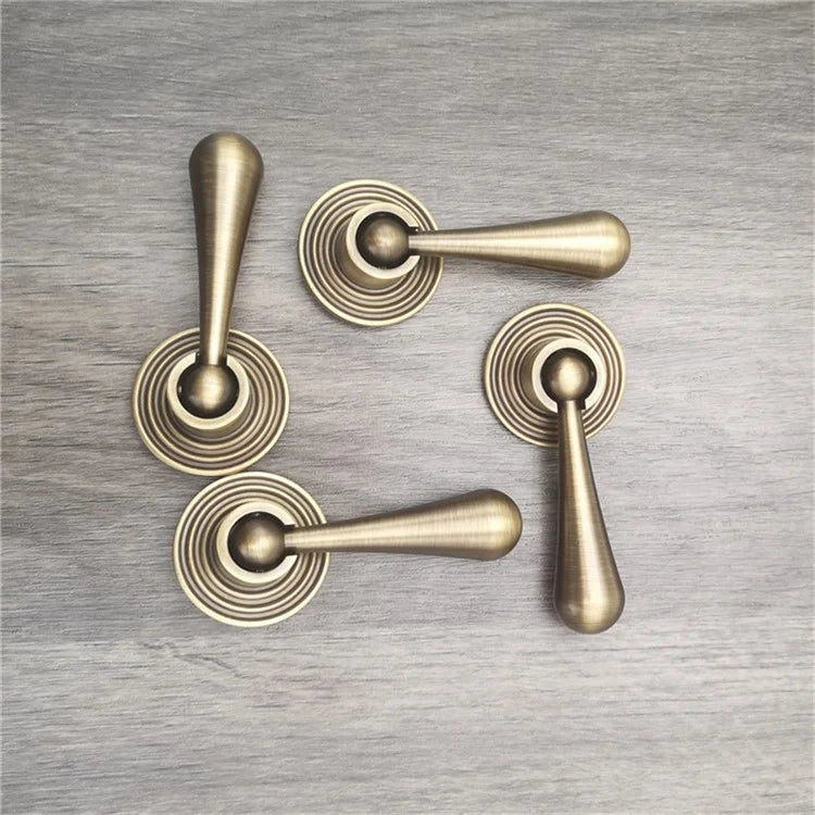P8026 71cm New Chinese Pendant Handle Pure Brass Retro Handle Drawer Bedside Table Shoe Cabinet Wardrobe Door Handle
