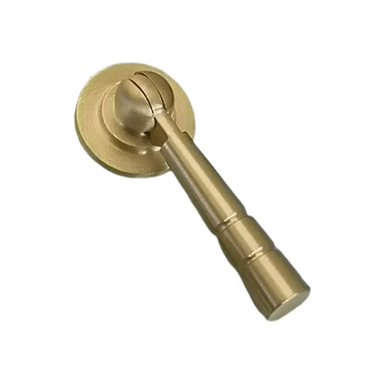 P8001-60 60mm New Chinese Handle Pure Brass Solid Small Cabinet Drawer Door Handle