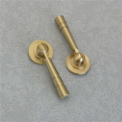 P8001-60 60mm New Chinese Handle Pure Brass Solid Small Cabinet Drawer Door Handle