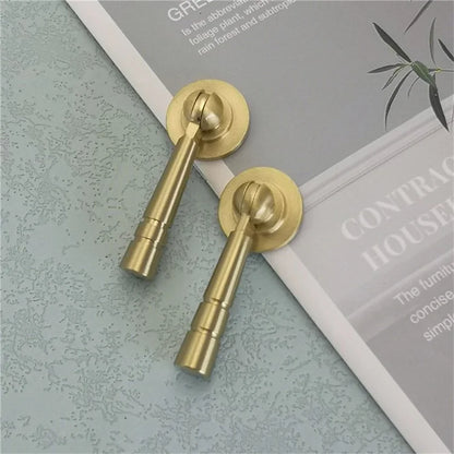 P8001-60 60mm New Chinese Handle Pure Brass Solid Small Cabinet Drawer Door Handle