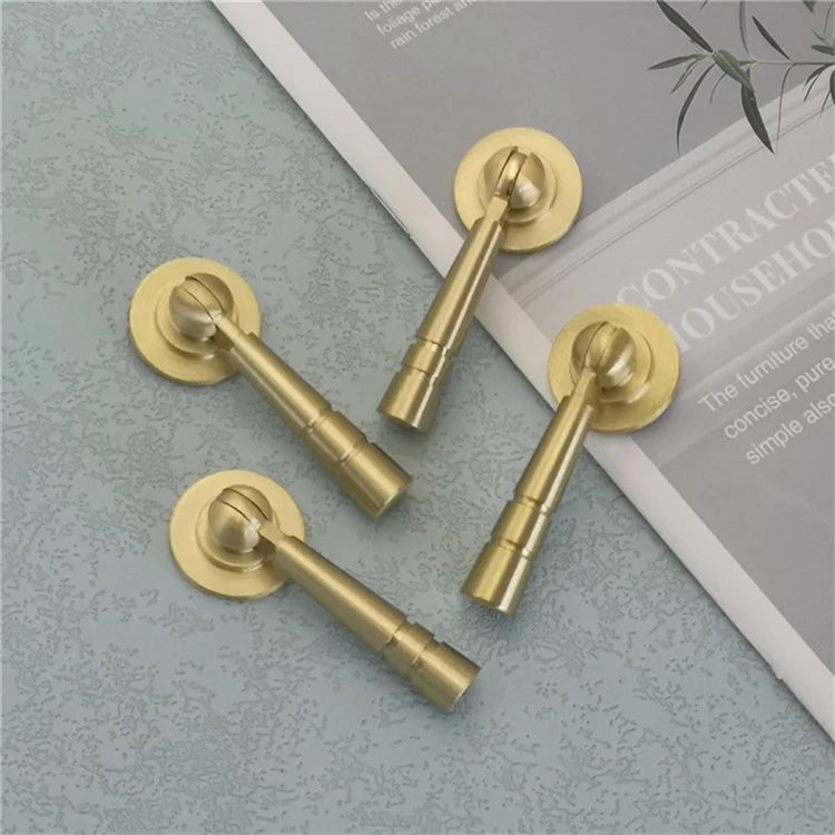 P8001-60 60mm New Chinese Handle Pure Brass Solid Small Cabinet Drawer Door Handle