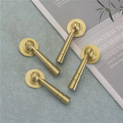P8001-60 60mm New Chinese Handle Pure Brass Solid Small Cabinet Drawer Door Handle