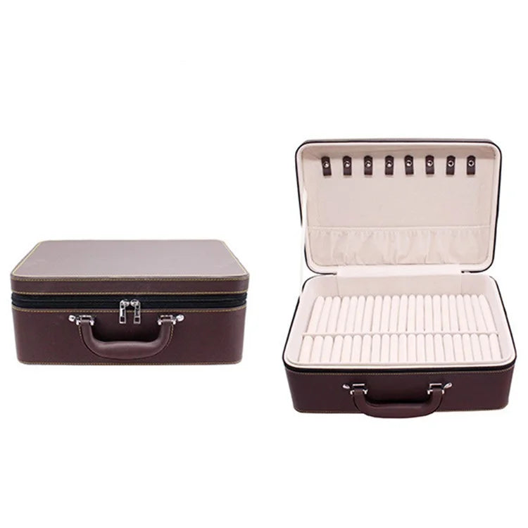 XSC-024 PU Leather Bracelet Storage Box 40 Slots Bangle Storage Case