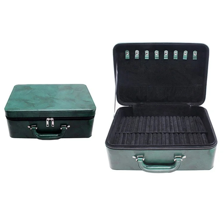 XSC-024 PU Leather Bracelet Storage Box 40 Slots Bangle Storage Case