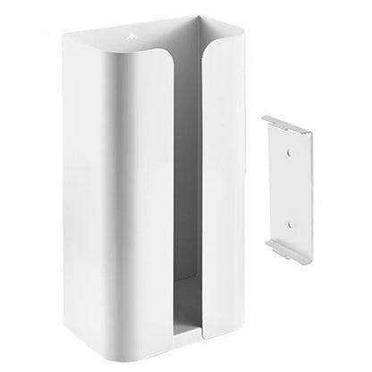 No Drilling Carbon Steel Storage Box Kitchen Tissue Paper Dispenser Holder